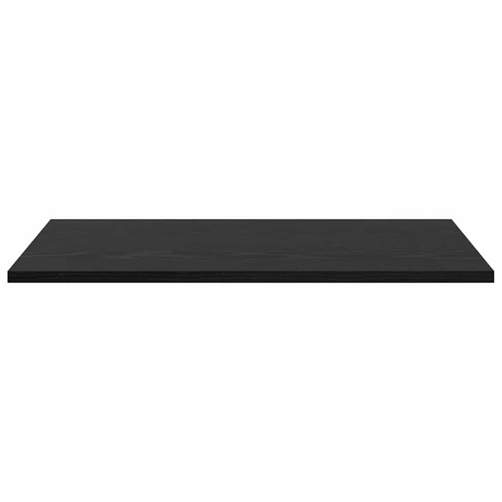 Tablero De Estantería 4 Pcs Negro