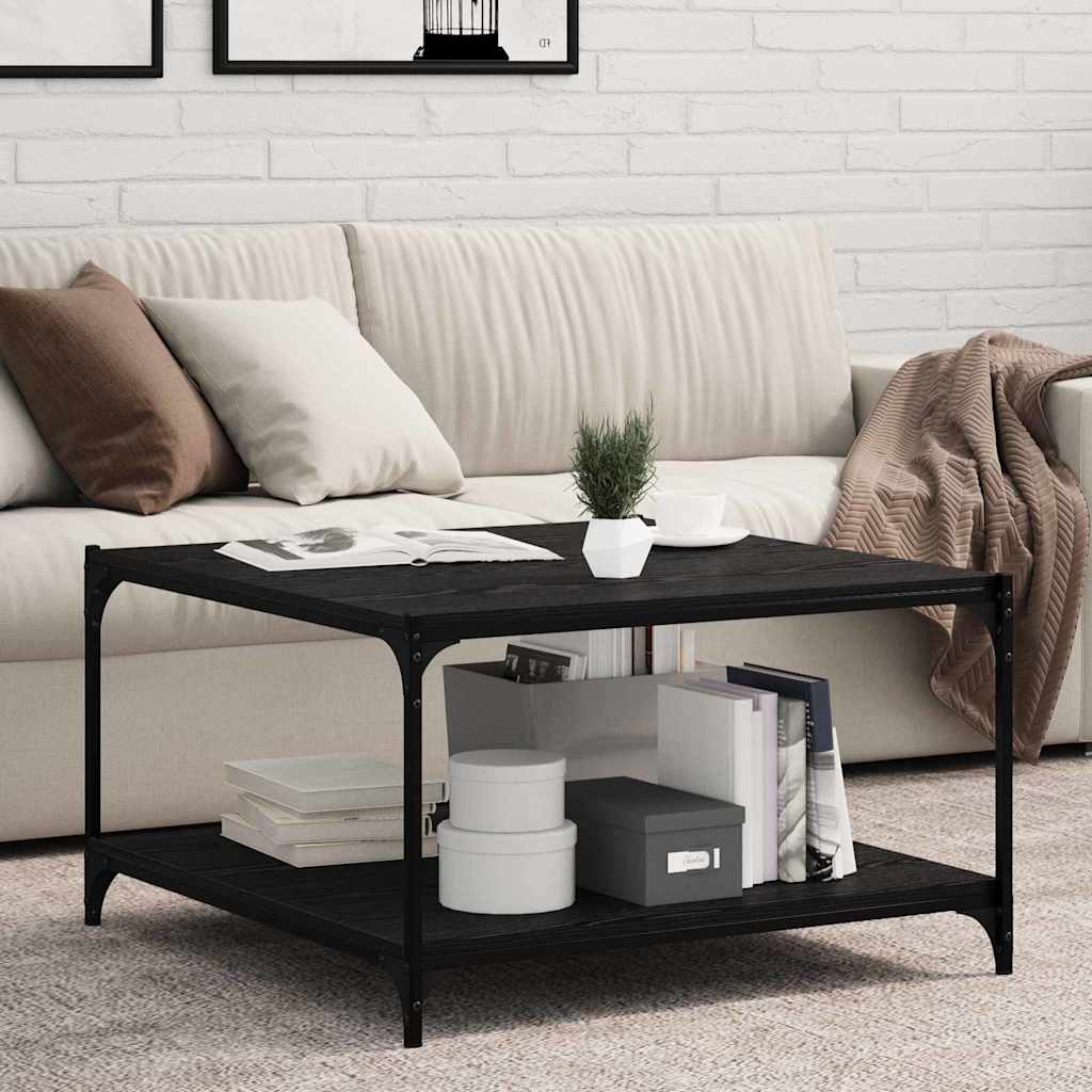 Tablero De Estantería 4 Pcs Negro