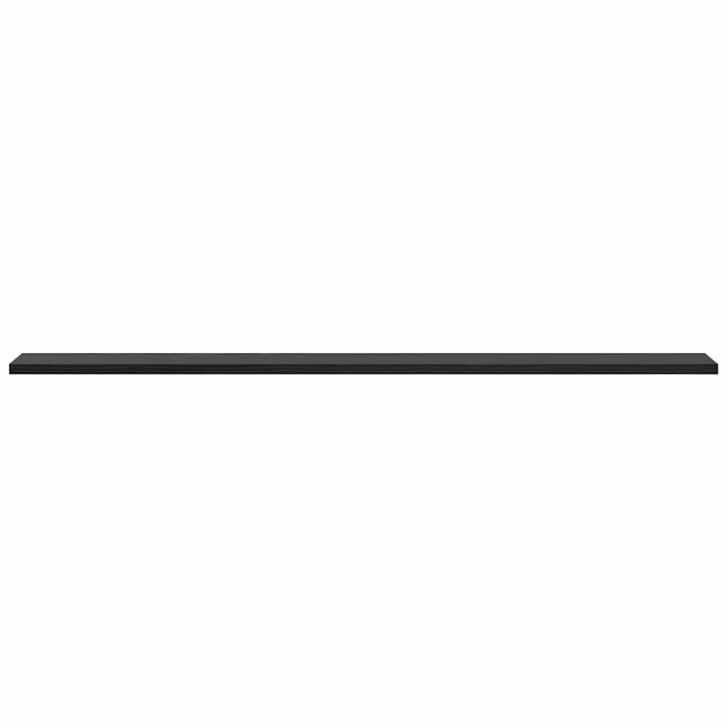 Tablero De Estantería 4 Pcs Negro