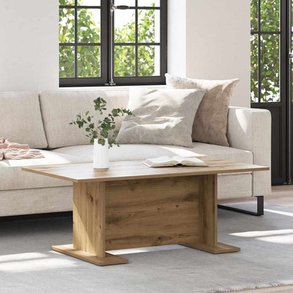 Mesa De Centro De Madera Contrachapada 103,5X60X40 Cm