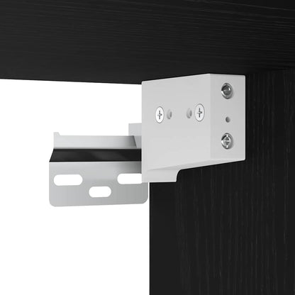 Conjunto De Mueble De Tv 3 Pcs Negro 60 X 30 X 30 Cm