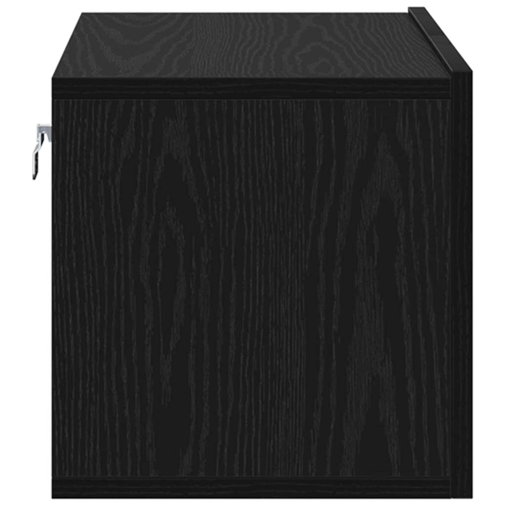 Conjunto De Mueble De Tv 3 Pcs Negro 60 X 30 X 30 Cm
