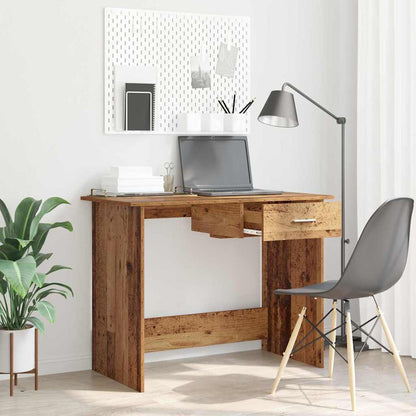 Escritorio Madera Vieja 100 X 50 X 76 Cm Madera De Ingeniería