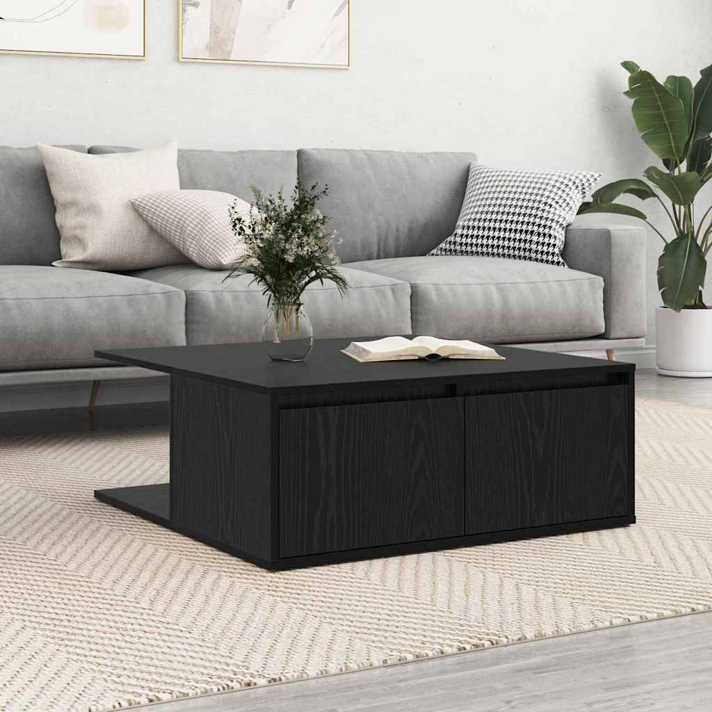 Mesa De Centro Madera Contrachapada 80X80X31 Cm