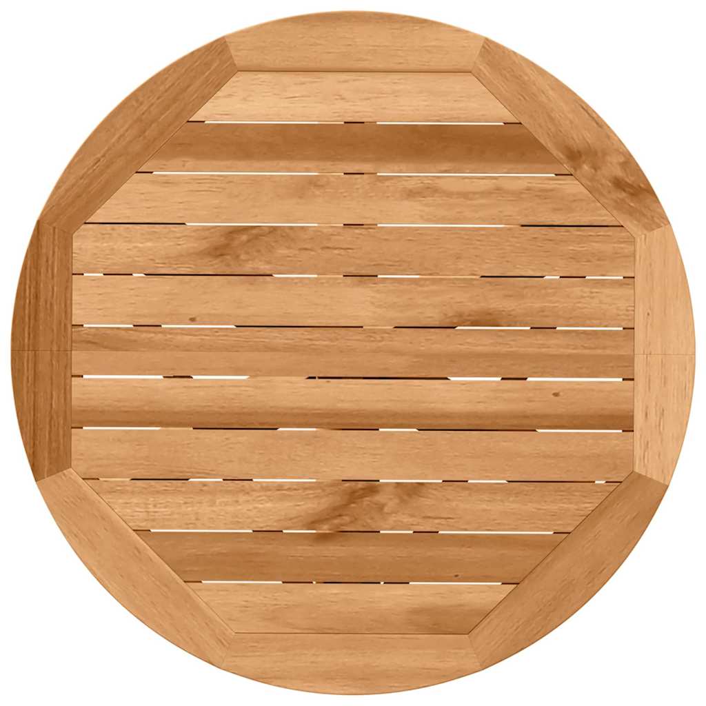 Conjunto De Comedor De Jardín 5 Pcs Natural