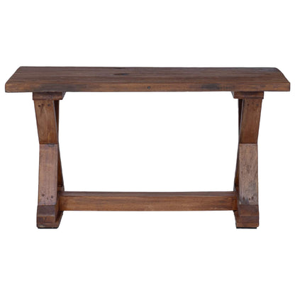 Banco Natural 85 X 35 X 46 Cm Madera Maciza Recuperada