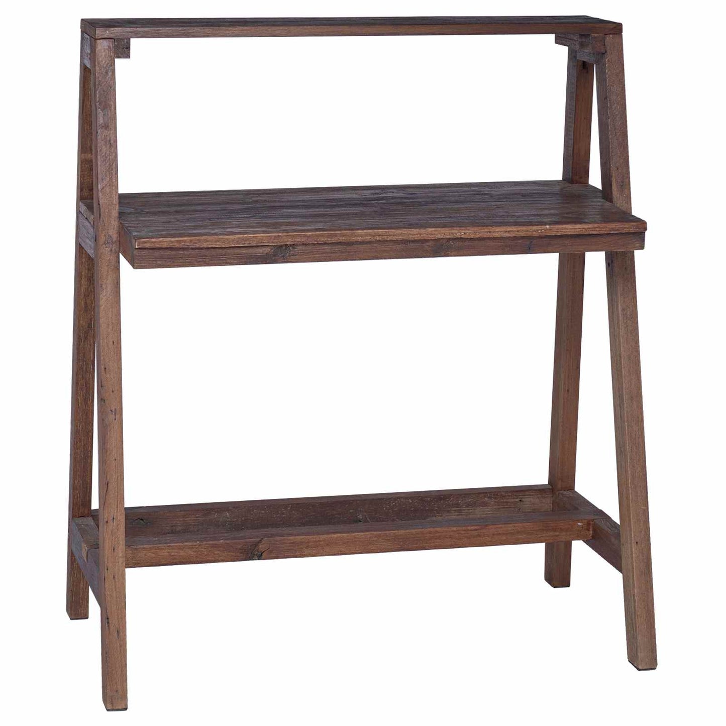Escritorio Marrón 90 X 50 X 103 Cm Madera Sólida Recuperada