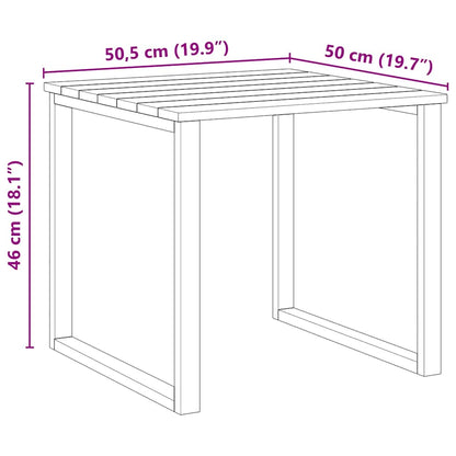 Mesa 3 Pcs Natural Madera De Pino Impregnada
