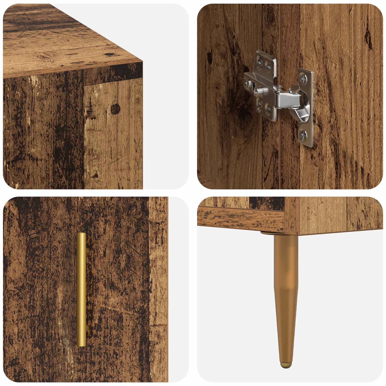 Escritorio 140 X 50 X 75 Cm Madera Contrachapada