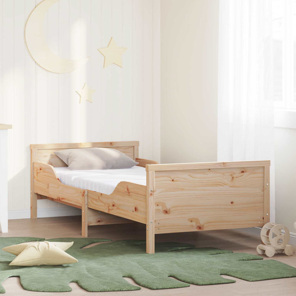 Colchón De Espuma Extendible 80 X 200 Cm Blanco