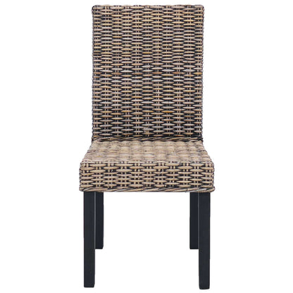 Silla De Comedor Gendt 2 Uds. Lavado Negro 45 X 54 X 93 Cm