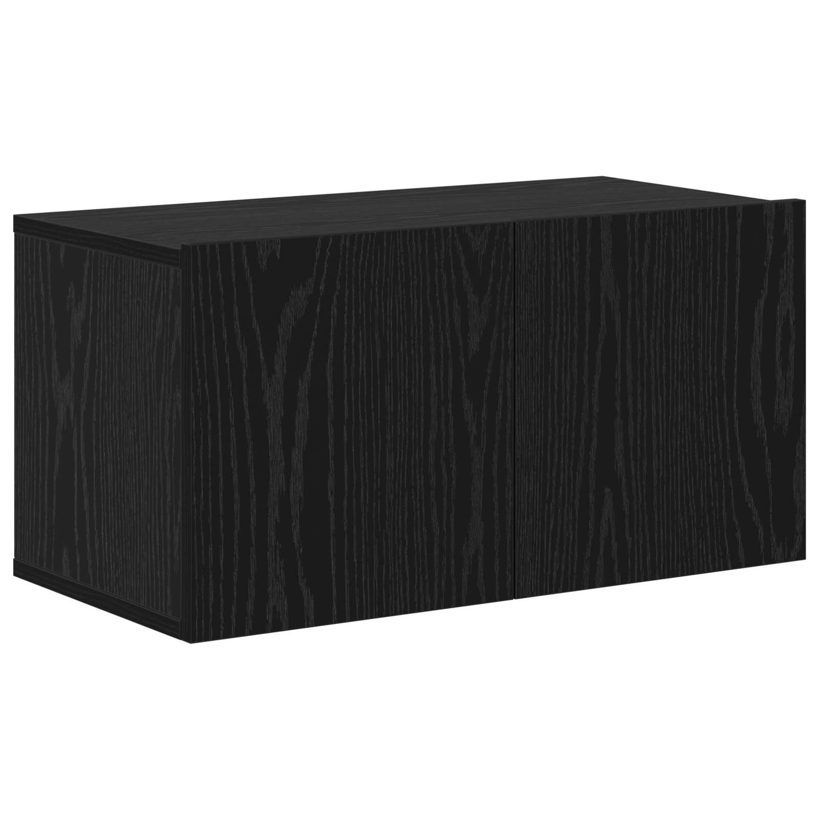 Conjunto De Mueble De Tv Montada En La Pared 10 Pcs