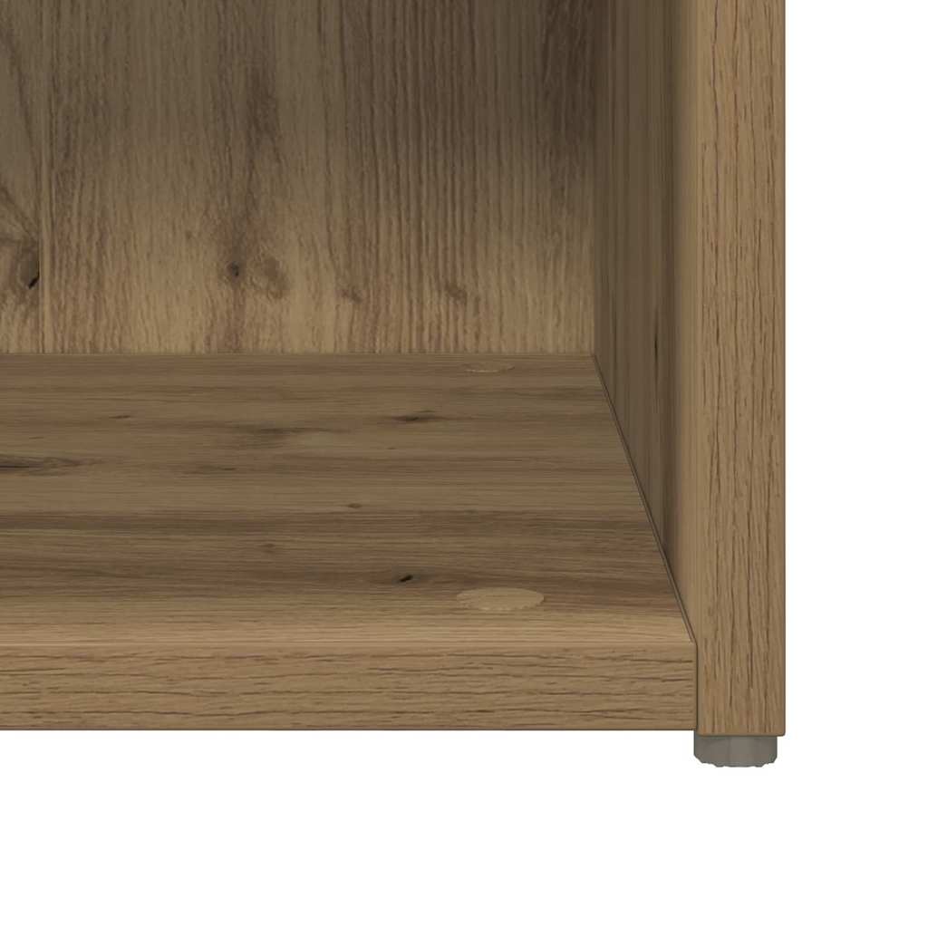 Conjunto De Mueble De Tv 6 Pcs Roble Artesanal