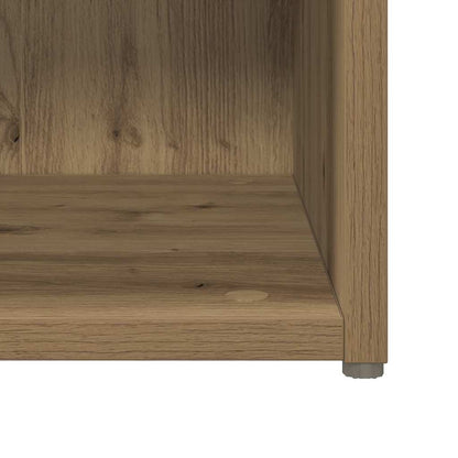 Conjunto De Mueble De Tv 6 Pcs Roble Artesanal