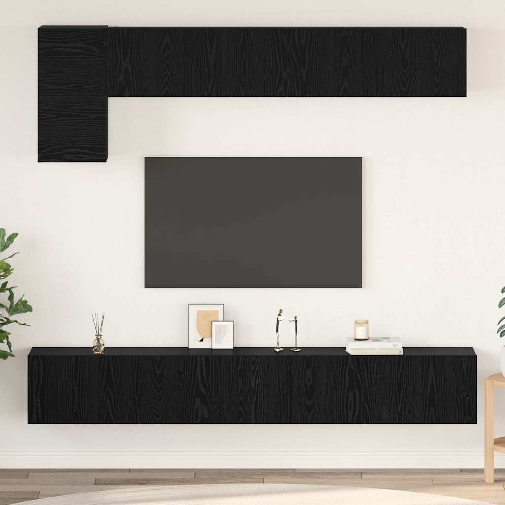 Conjunto De Mueble De Tv 5 Pcs