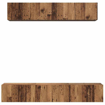 Conjunto De Mueble De Tv 5 Pcs