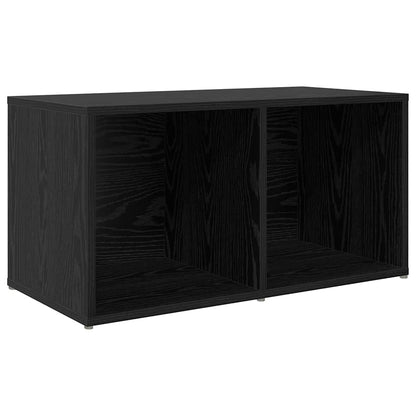 Conjunto De Mueble De Tv 3 Pcs Negro Madera Contrachapada
