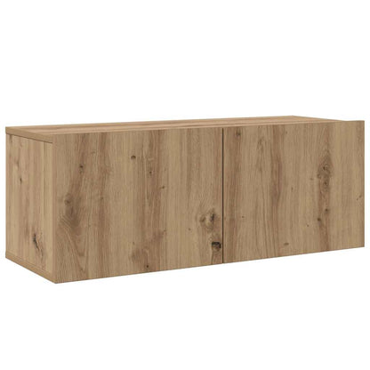 Conjunto De Mueble De Tv 8 Pcs Roble Artesanal
