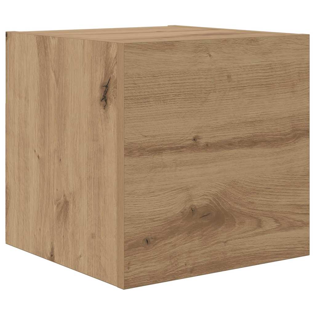 Conjunto De Mueble De Tv 8 Pcs Roble Artesanal