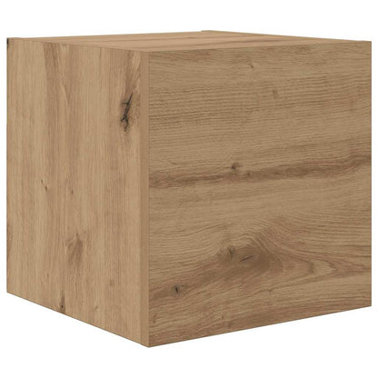 Conjunto De Mueble De Tv 8 Pcs Roble Artesanal