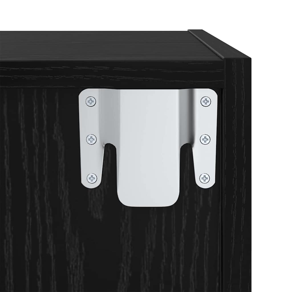 Conjunto De Mueble De Tv 2 Pcs Madera Contrachapada