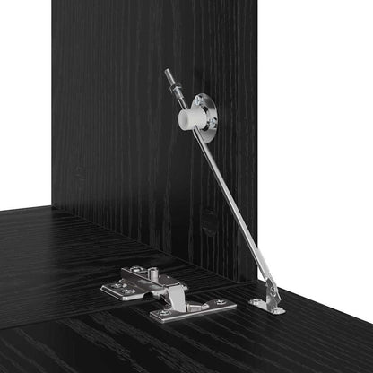 Conjunto De Mueble De Tv 4 Pcs Madera De Ingeniería