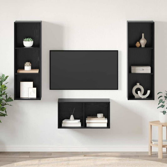 Conjunto De Mueble De Tv 37 X 37 X 107 Cm