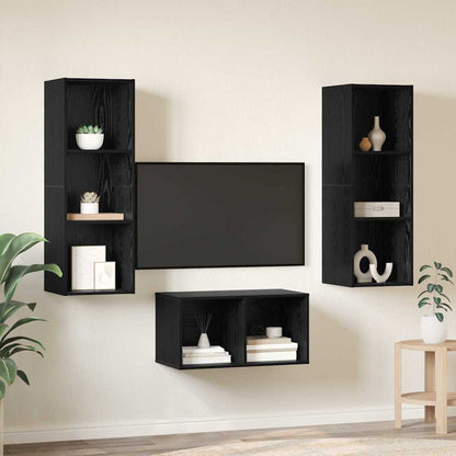 Conjunto De Mueble De Tv 37 X 37 X 107 Cm