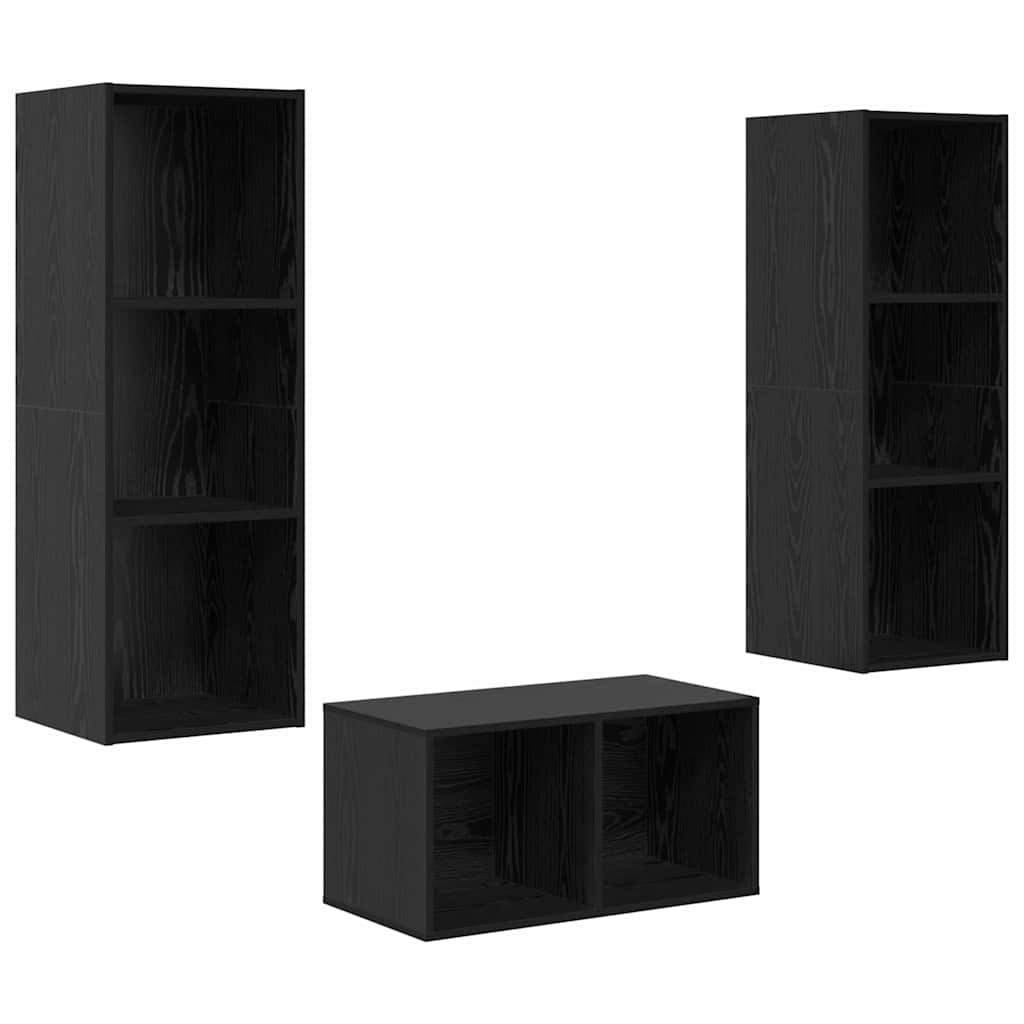 Conjunto De Mueble De Tv 37 X 37 X 107 Cm