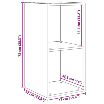 Conjunto De Mueble De Tv 37 X 37 X 107 Cm