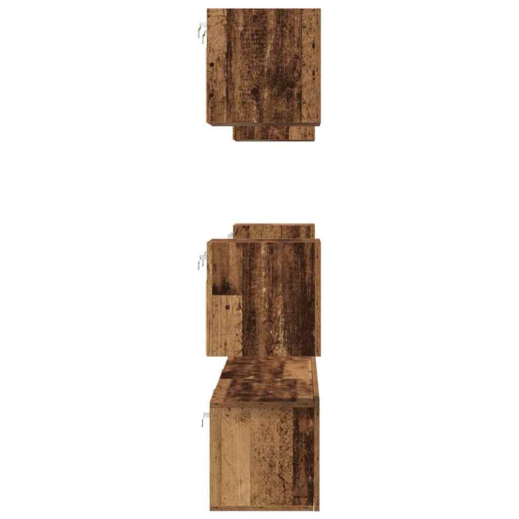 Conjunto De Mueble De Tv 7 Pcs