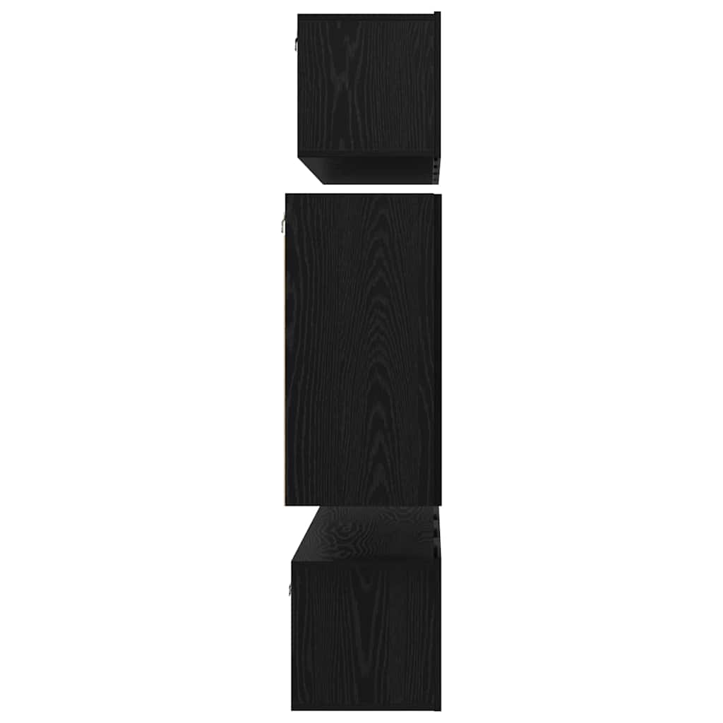 Conjunto De Mueble De Tv 6 Pcs Madera Contrachapada