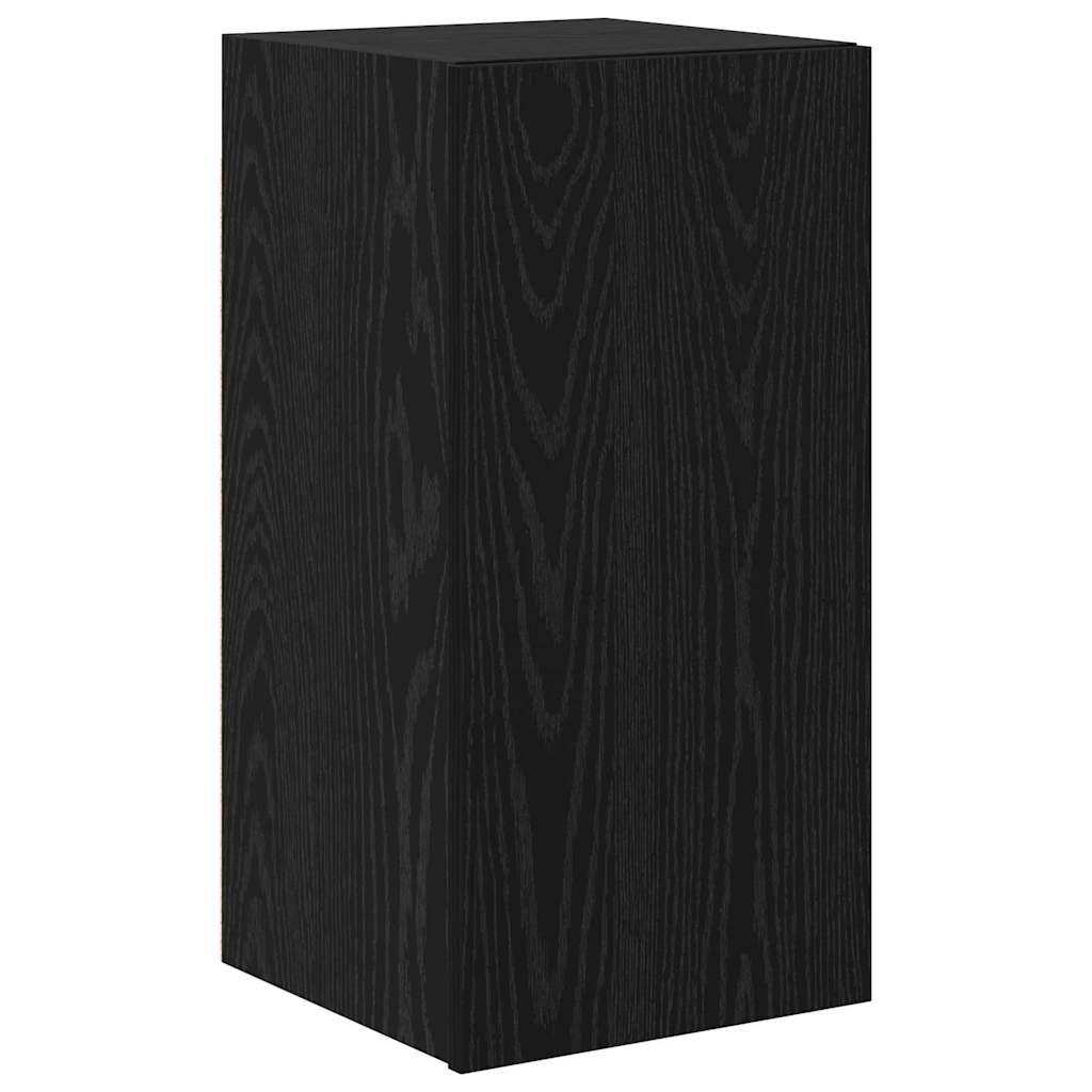 Conjunto De Mueble De Tv 9 Pcs Madera De Ingeniería