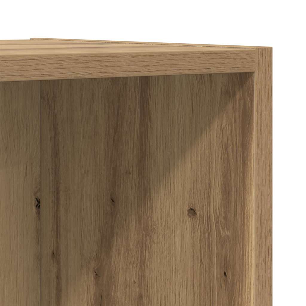 Conjunto De Mueble De Tv 2 Pcs Marrón 37 X 37 X 142,5 Cm