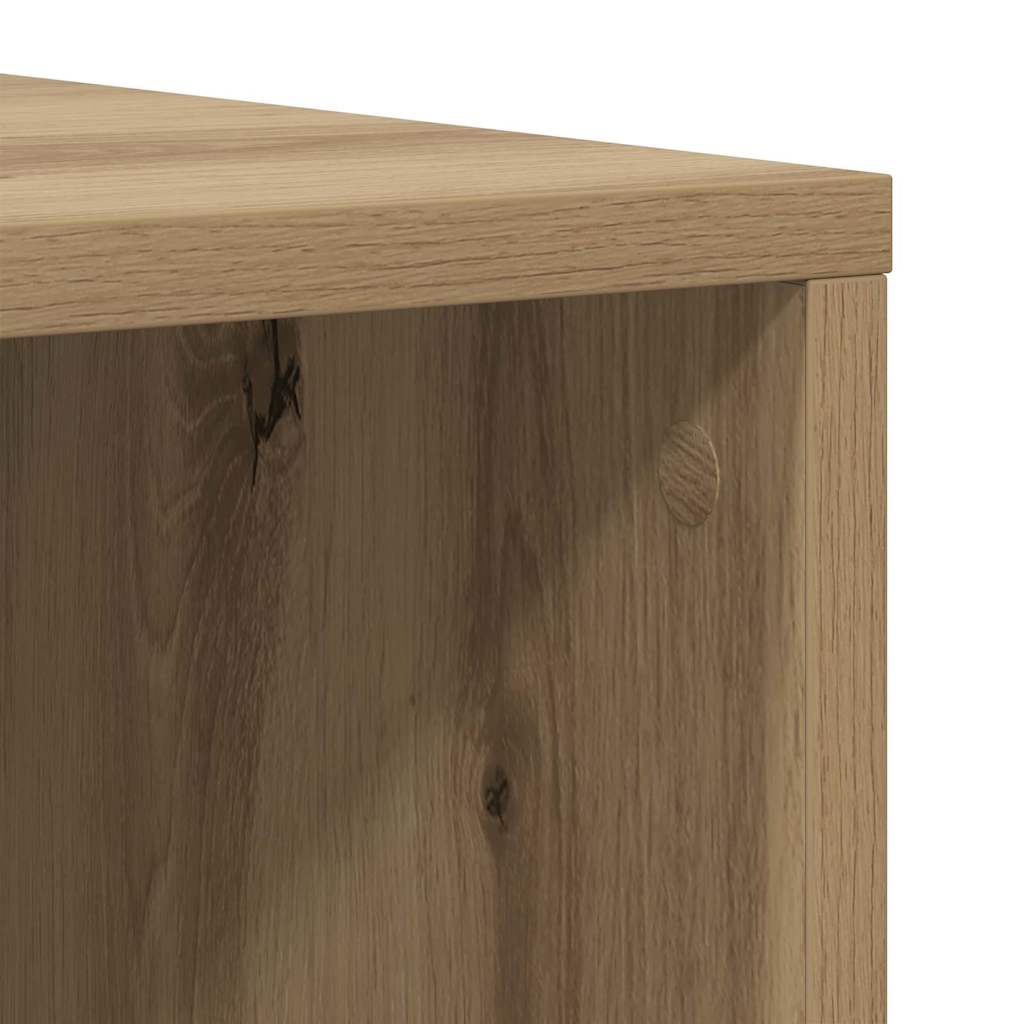 Conjunto De Mueble De Tv 2 Pcs Roble Artesanal 37 X 35 X