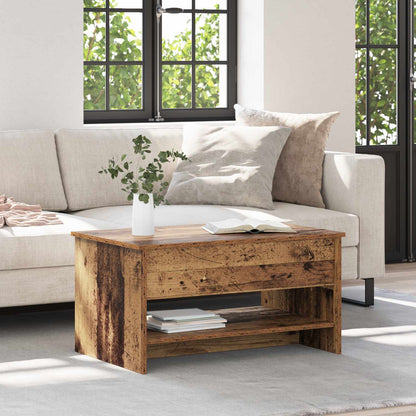 Mesa De Centro Madera Contrachapada 80X50X40 Cm
