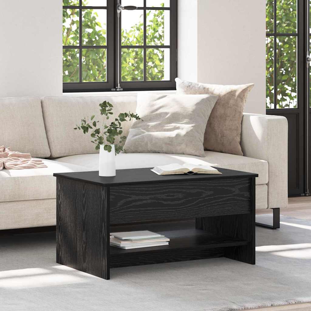 Mesa De Centro Madera Contrachapada 80X50X40 Cm