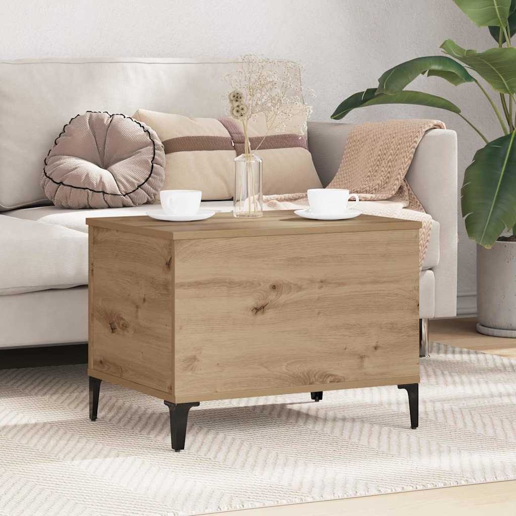 Mesa De Centro Madera Contrachapada 60X44,5X45 Cm