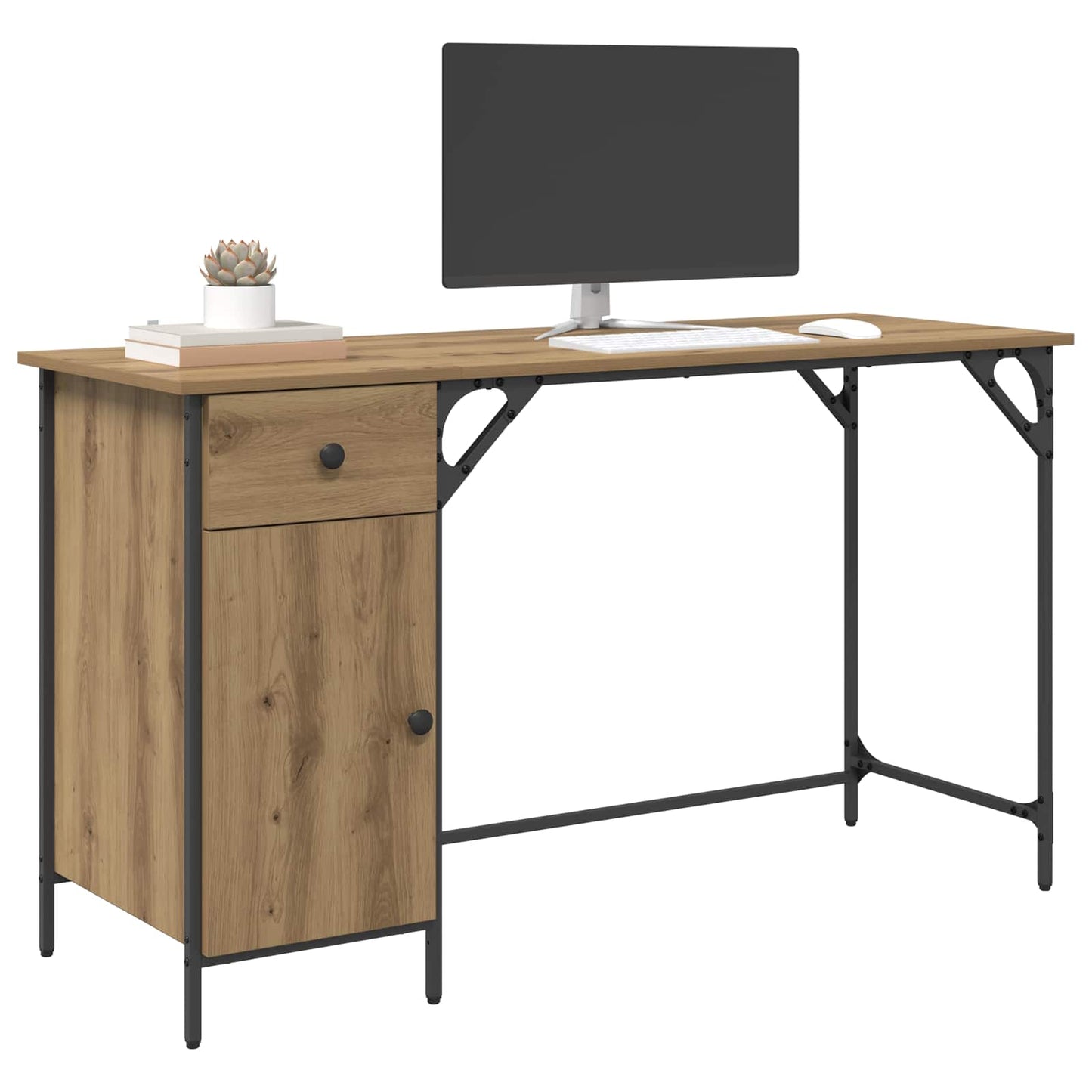 Escritorio De Computadora Madera Contrachapada