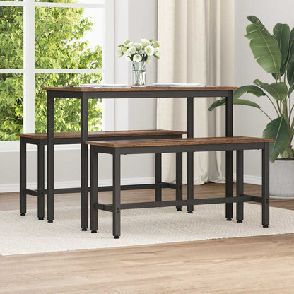 Banca De Comedor 100 X 32,5 X 48,5 Cm 2 Uds.