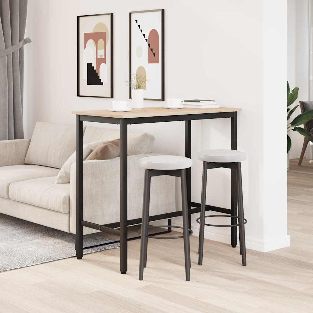 Mesa Madera Ingenierizada Y Acero