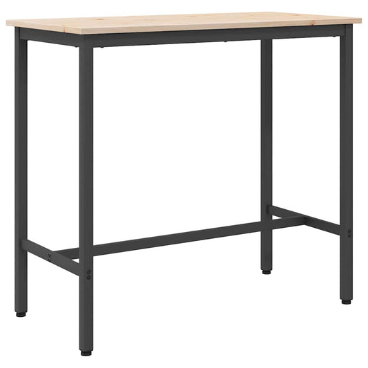 Mesa Madera Ingenierizada Y Acero