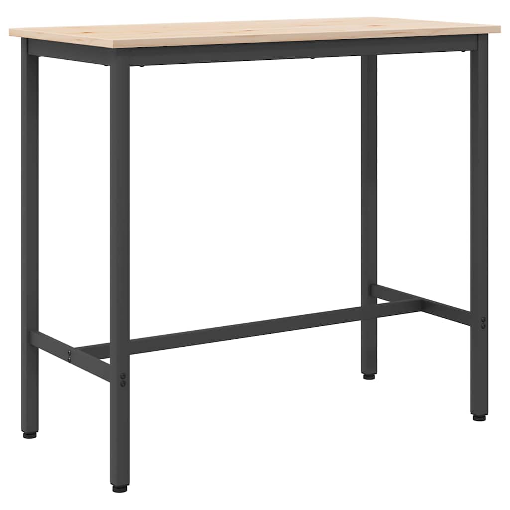 Mesa Madera Ingenierizada Y Acero