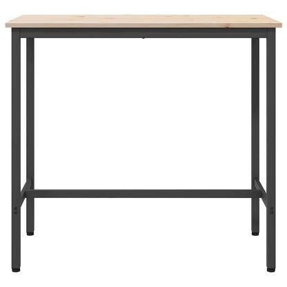 Mesa Madera Ingenierizada Y Acero