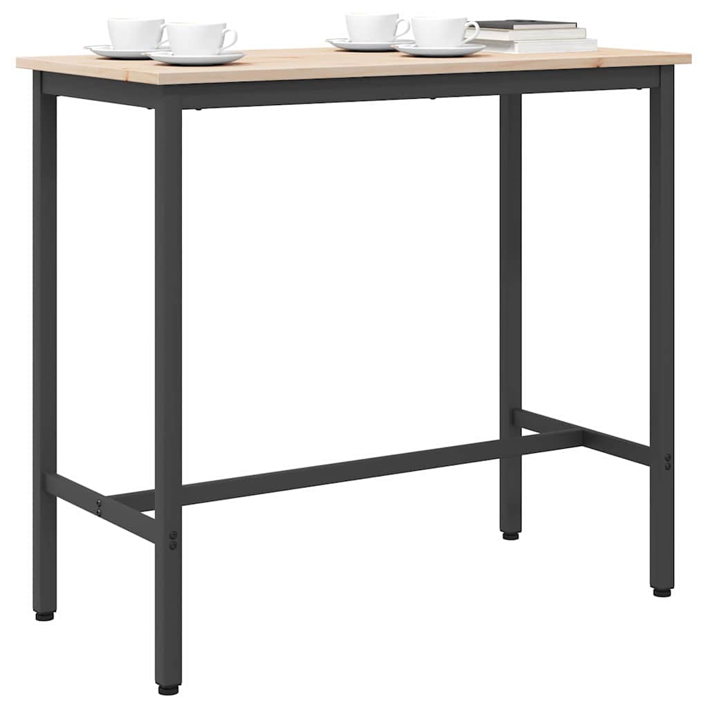 Mesa Madera Ingenierizada Y Acero