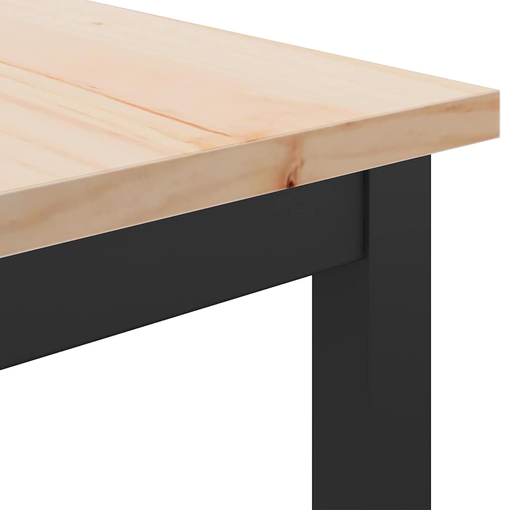 Mesa Madera Ingenierizada Y Acero