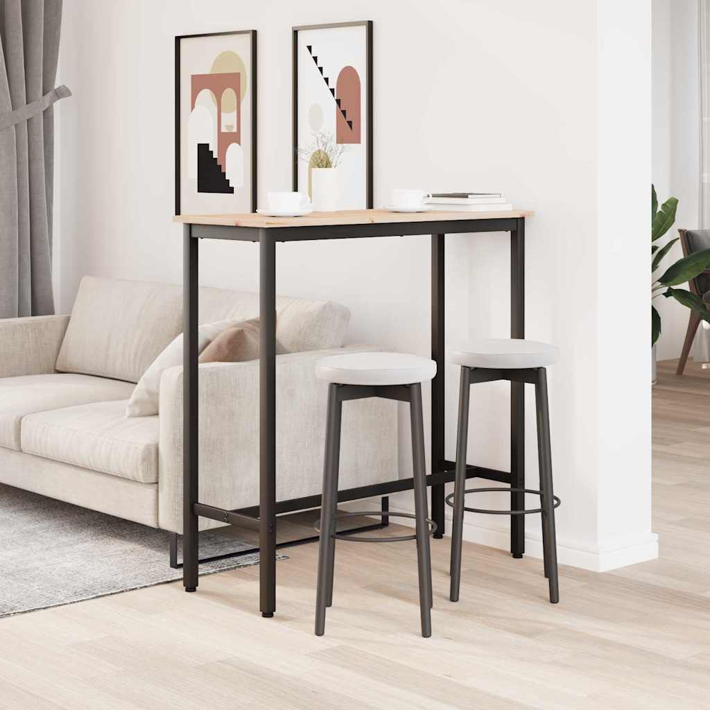 Mesa Madera Ingenierizada Y Acero