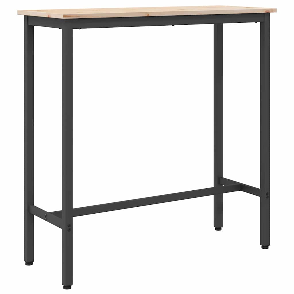 Mesa Madera Ingenierizada Y Acero