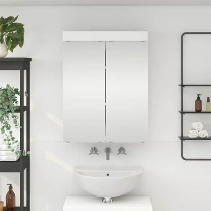 Armario Con Espejo De Baño Con Estante Tulum 60 X 16,5 X 78 Cm