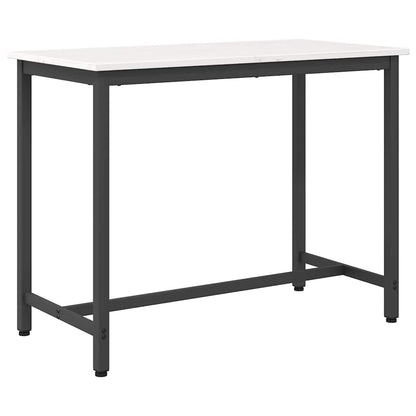 Mesa 100 X 50 X 77 Cm Madera Ingenierizada Y Acero